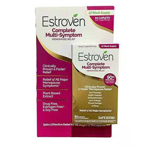Estroven Complete Multi Symptom Menopause Relief 84 Caplets Homceus 3671