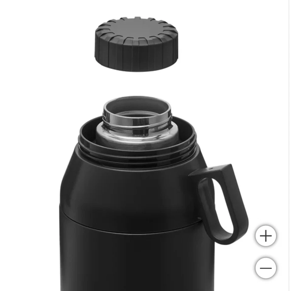 Manna 64 Oz Jug With 4 Stackable Stainless Steel Cups