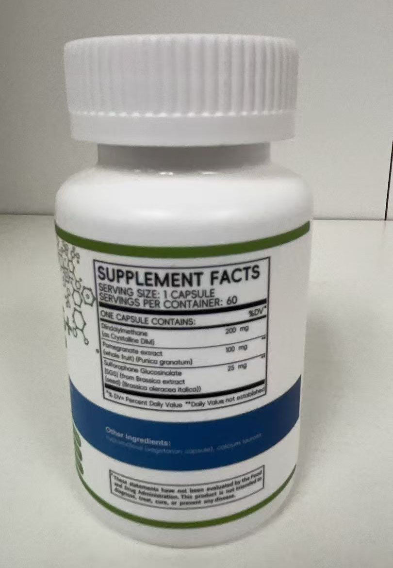 Anoking DIM SGS+ 60 Capsules Estrogen Metabolism Support