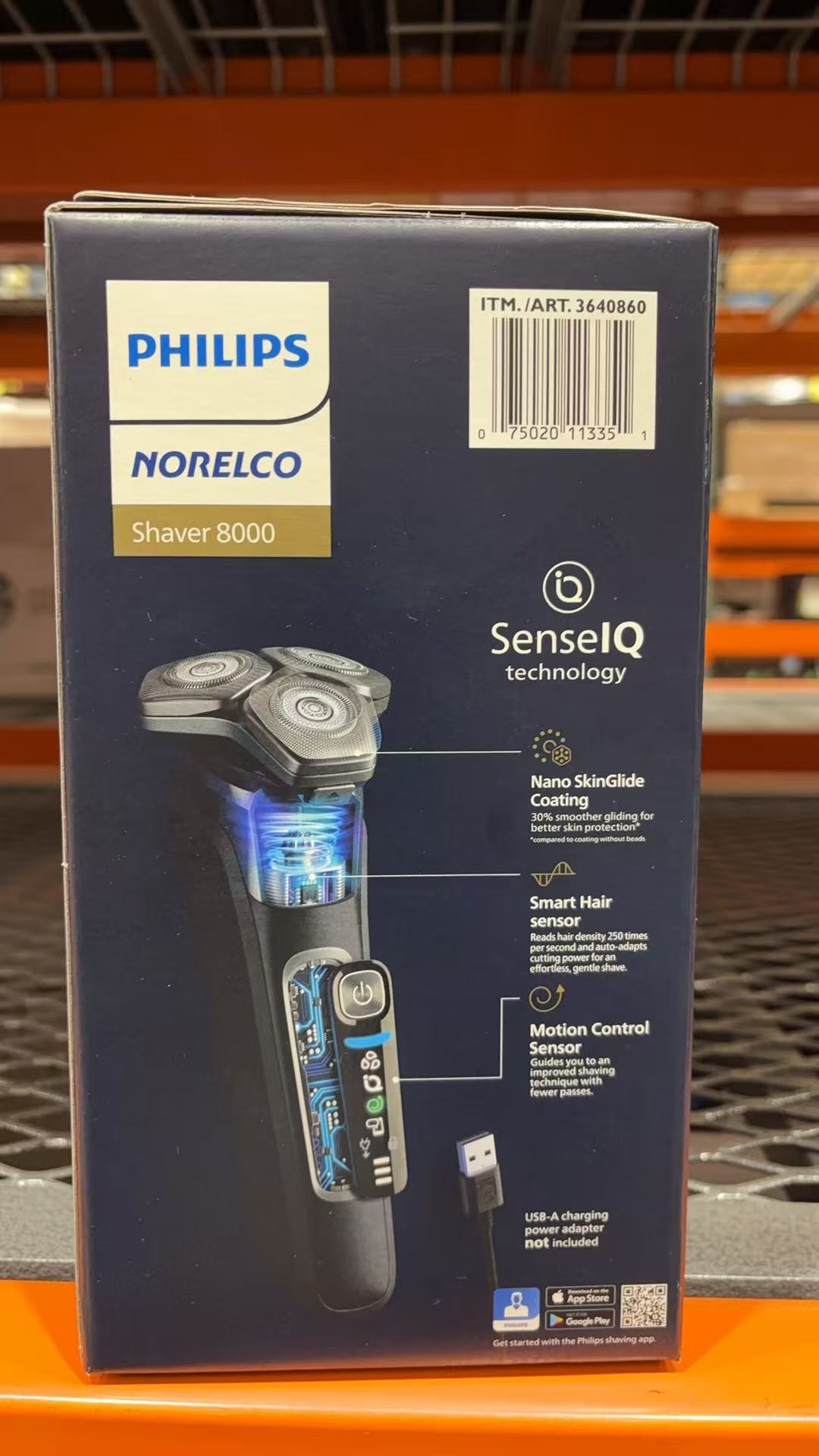 Philips Norelco Series 8000 Wet and Dry Electric Shaver