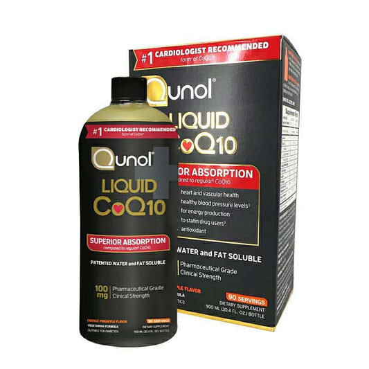 Qunol Liquid CoQ10 100 mg for Superior Absorption, 30.4 oz/900ml