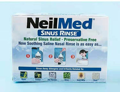 NeilMed Sinus Rinse Kit -250 Premixed Packets