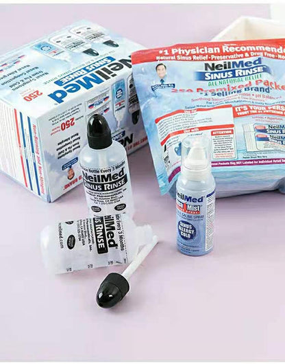 NeilMed Sinus Rinse Kit -250 Premixed Packets