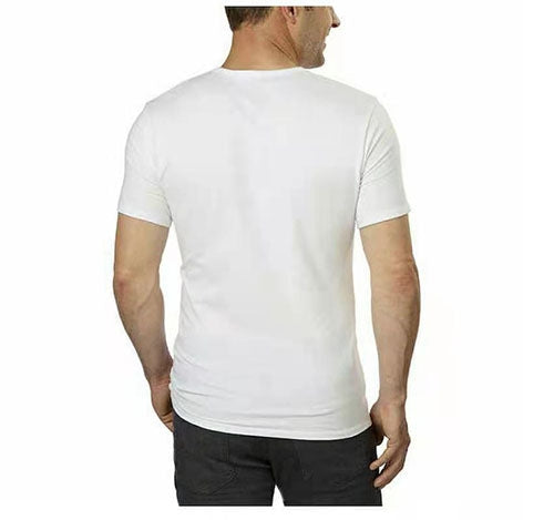 Calvin Klein Men’s Underwear T-Shirt V-Neck 100% Cotton 3-Pack ~ White ~ M/L