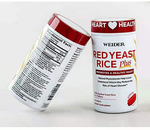 Weider Red Yeast Rice Plus, 1200mg, 240 tablets