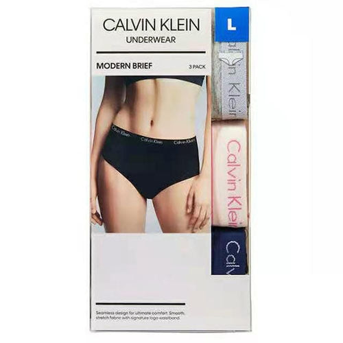 Calvin Klein Women's Modern Brief Underwear Panties-3 Pack