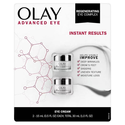 OLAY Advanced Eye All-in-1 eye cream regenerating eye complex 2-15ml(0.5oz) each