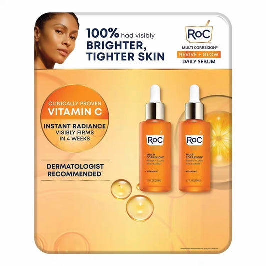 RoC Multi Correxion Revive+Glow Daily Vitamin C Serum (2 X 1.7 fl.oz.)