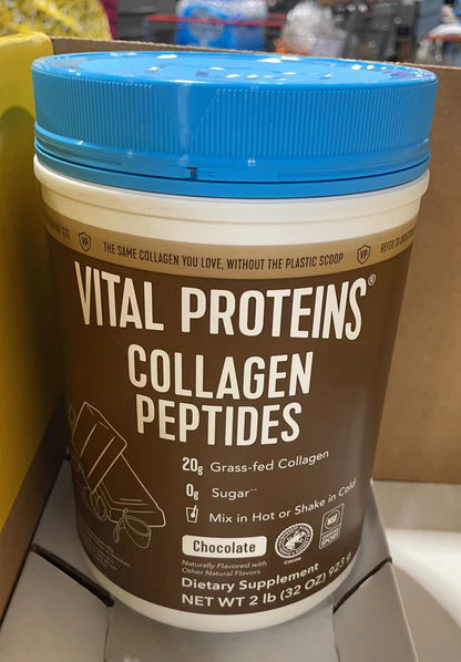 Vital Proteins Collagen Peptides Dietary Supplement Chocolate Flavored 32 OZ