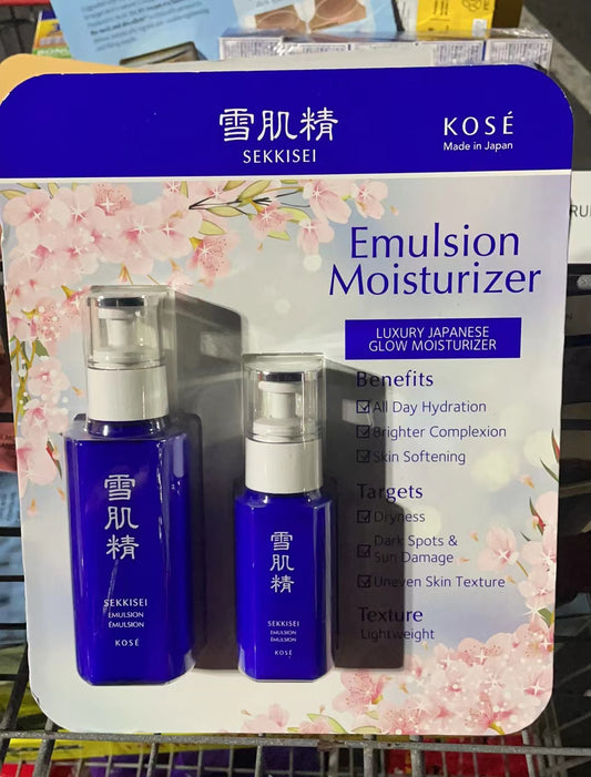 KOSE SEKKISEI Emulsion 2-Pack Set 4.7oz+2.3oz