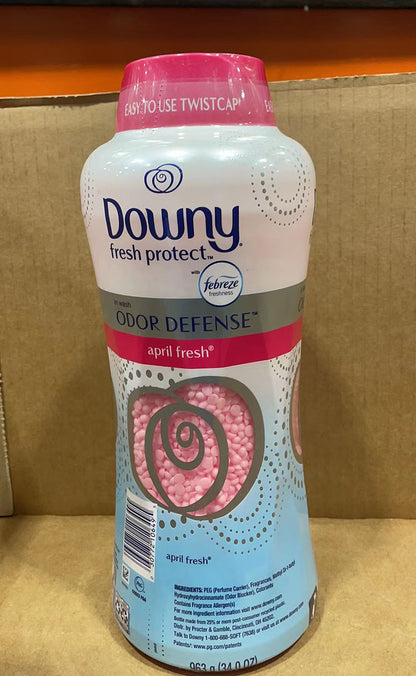 Downy Fresh Protect Scent Beads with Febreze Odor Defense -April Fresh 34oz/963g
