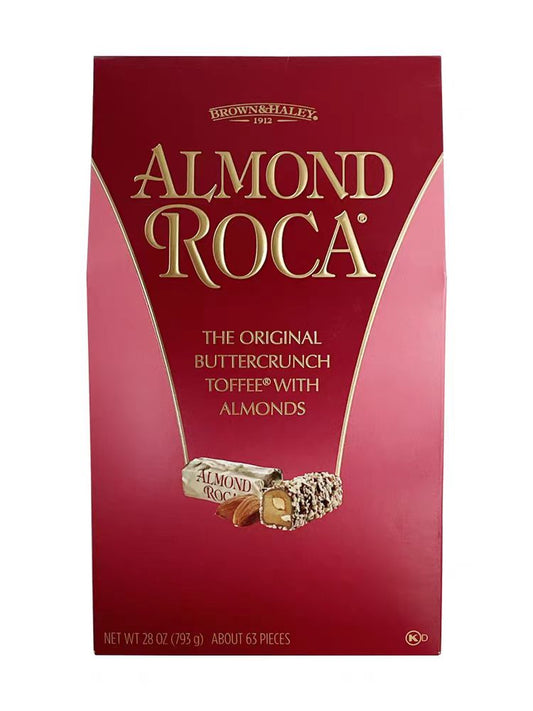 Brown & Haley Almond Roca Buttercrunch Toffee with Almonds 28 oz/ 63 Pieces
