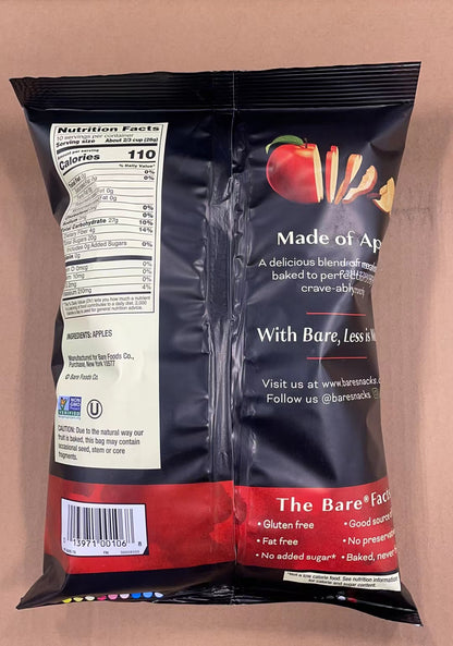 Bare Baked Crunchy Crispy Reds Apple Chips 10 oz/ 283.5g