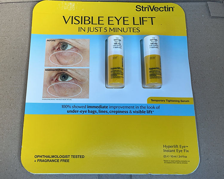 Strivectin Visible Eye Lift Hyperlift Instant Eye Fix-2 Pack, 34oz/ 10ml