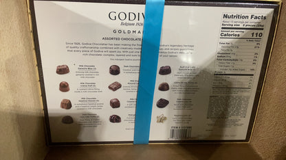 Godiva Belgium Goldmark Assorted Chocolate Creations Gift Box 11.3 oz/320g