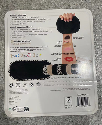 The Original Makeup Eraser Full-Size, 7-Day Set & Laundry Bag