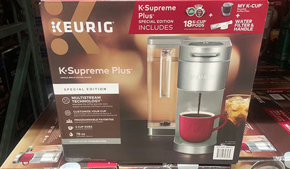 KEURIG K-Supreme Plus Special Edition Single Serve Coffee Maker Silver (4881975)
