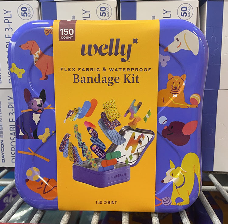 Welly Doggies Heroic Flex Fabric & Waterproof Bandage Kit, 150 Count