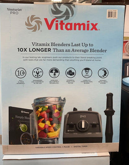 Vitamix Venturist Pro Blender with SELF-DETECT Technology MODEL# VM0185B
