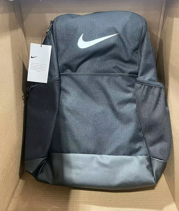 Nike Brasilia Training Backpack -24 Liters Grey/Blue/Black