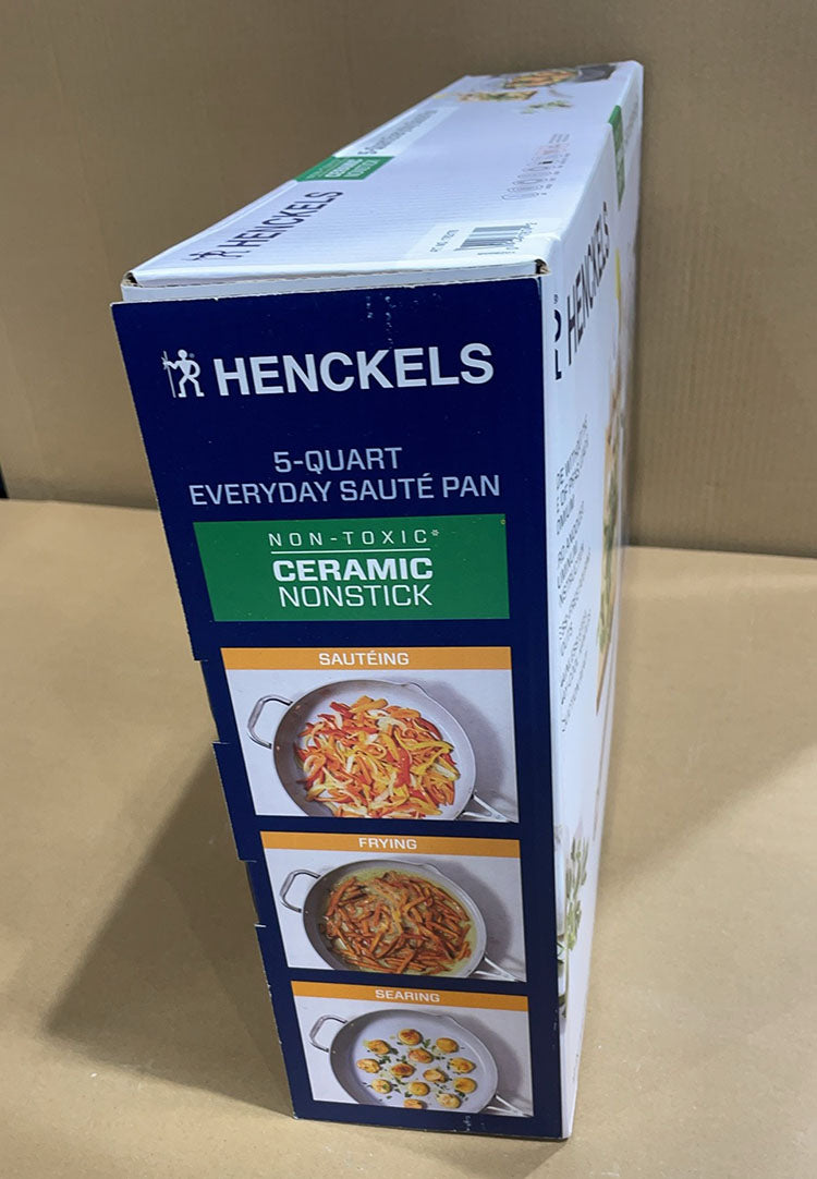 Henckels Ceramic Nonstick 5-Quart Everyday Sauté Pan