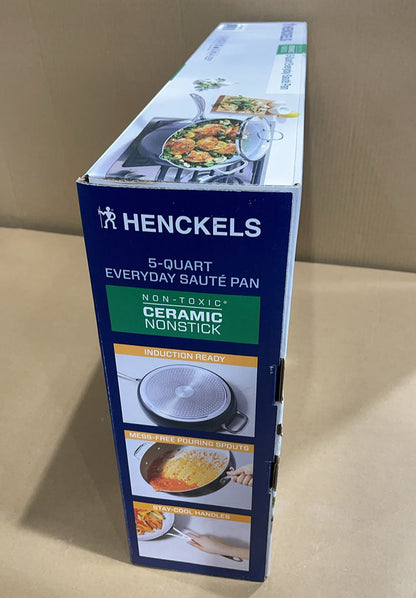 Henckels Ceramic Nonstick 5-Quart Everyday Sauté Pan