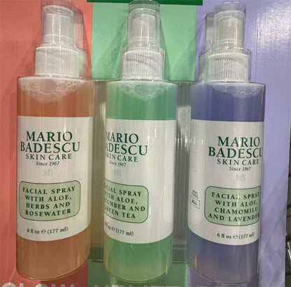 MARIO BADESCU SKIN CARE Facial Spray face mist Pack of 3 -6 OZ /177ml each