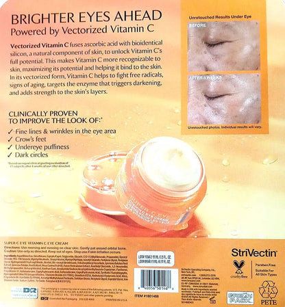 StriVectin Super-C Eye Vitamin C Eye Cream 0.5 Fl Oz & 0.17 Fl Oz