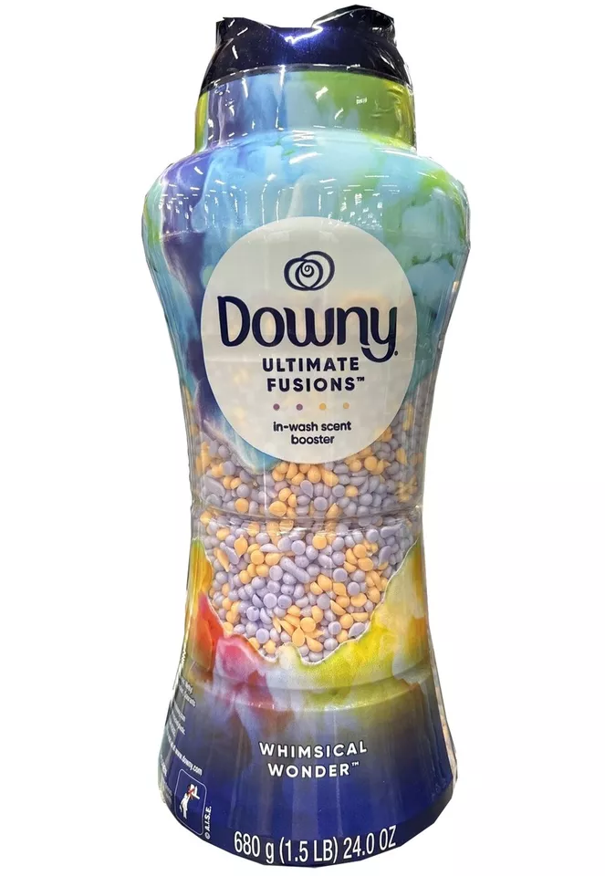 Downy Ultimate Fusions In-Wash Scent Booster Dual Action Scent Release 24 oz