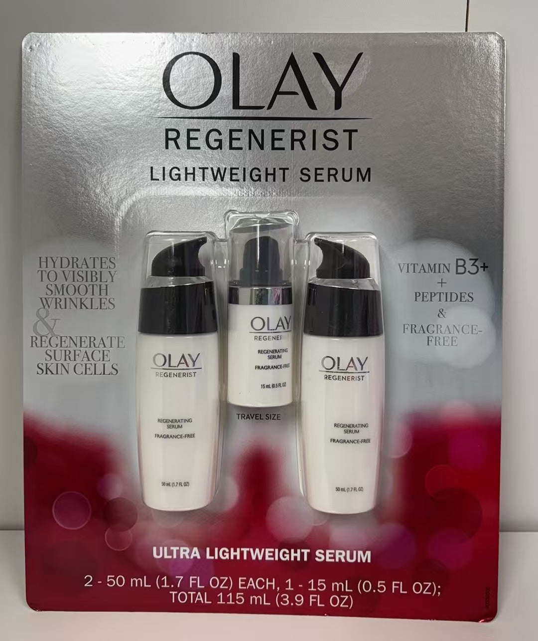 OLAY Regenerist Regenerating Lightweight Serum-2PK* 50 ml 1.7 fl oz