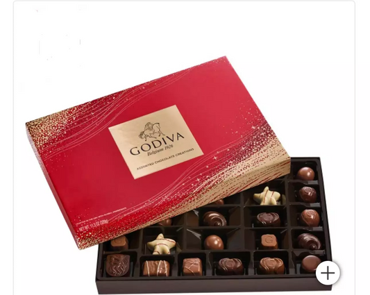 Godiva Belgium Goldmark Assorted Chocolate Creations Gift Box 11.3 oz / 320g