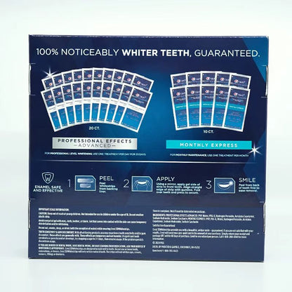 Crest 3D Whitestrips Dental Whitening Kit (40+20 Strips)