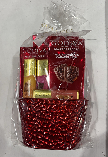 Godiva Assorted Chocolates Gift-Pack- Red / Gold