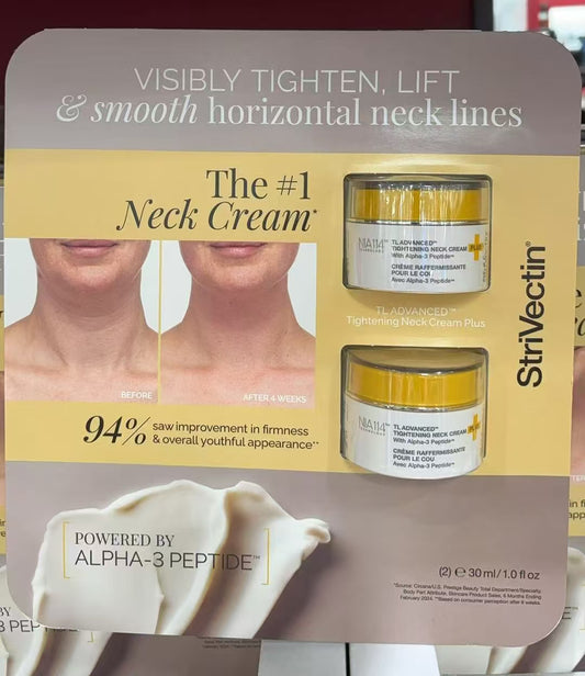 StriVectin TL Advanced Tightening Neck Cream PLUS - 1.0 fl oz (2-Pack)