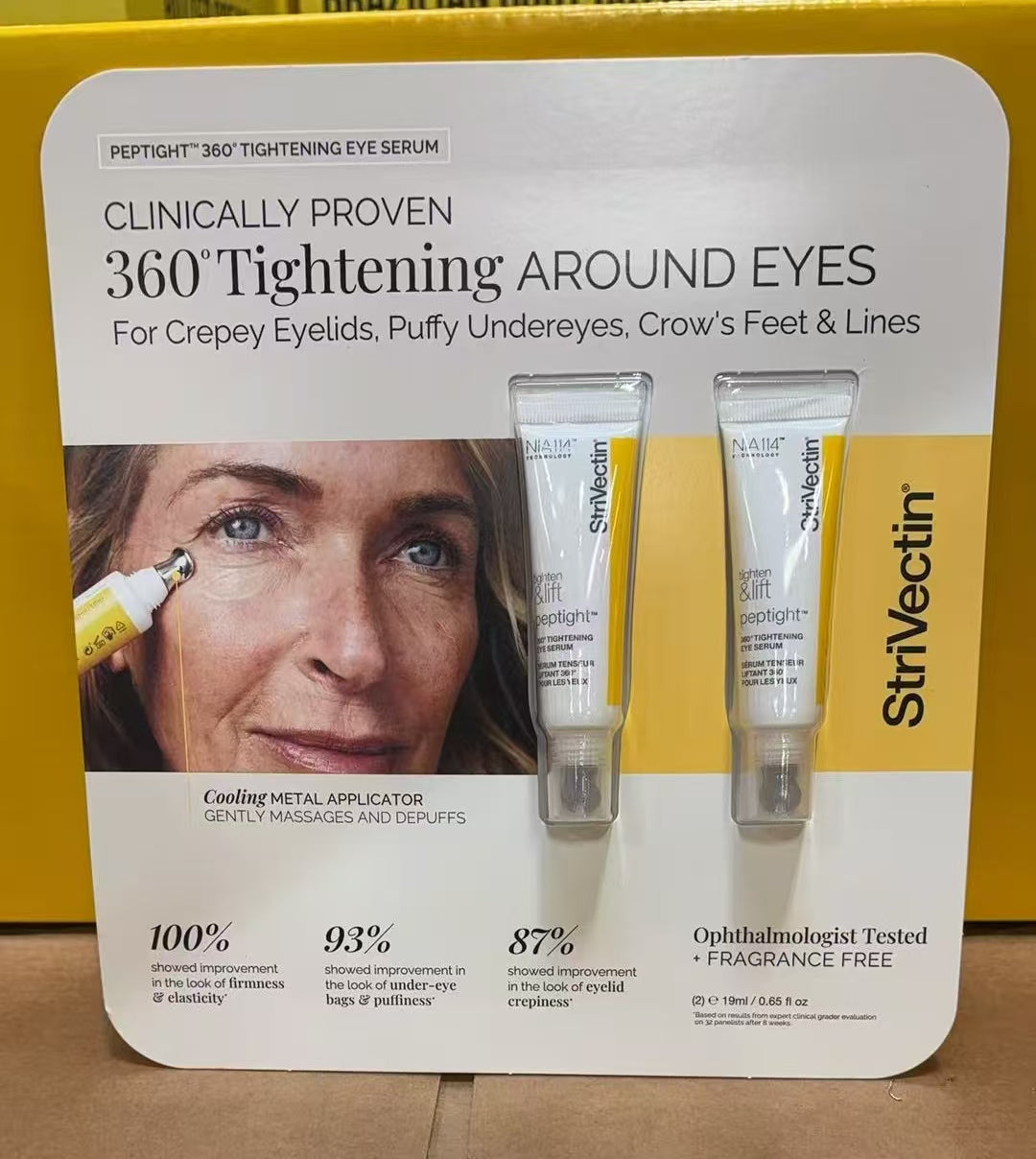 StriVectin Peptight 360° Tightening Eye Serum*2 Pack (19ml/0.65 fl oz Each)
