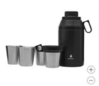 Manna 64 Oz Jug With 4 Stackable Stainless Steel Cups
