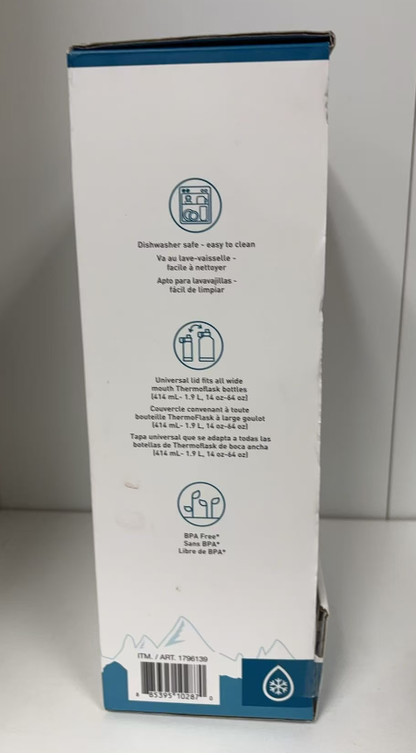 ThermoFlask Double-wall Vacuum Insulated Stainless Steel Bottle-2PK (1.2L/40oz)