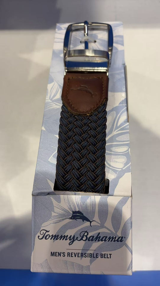 Tommy Bahama Men's Reversible Stretch Belt L/XL 38-42