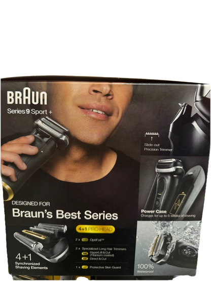 Braun Series 9 Sport+ Electronic Shaver 9350cc Black