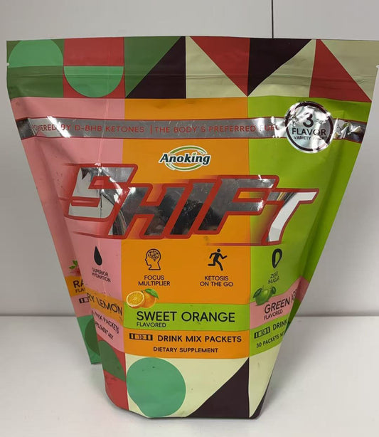 Anoking Drink Mix 30 Packets / 3 Flavors