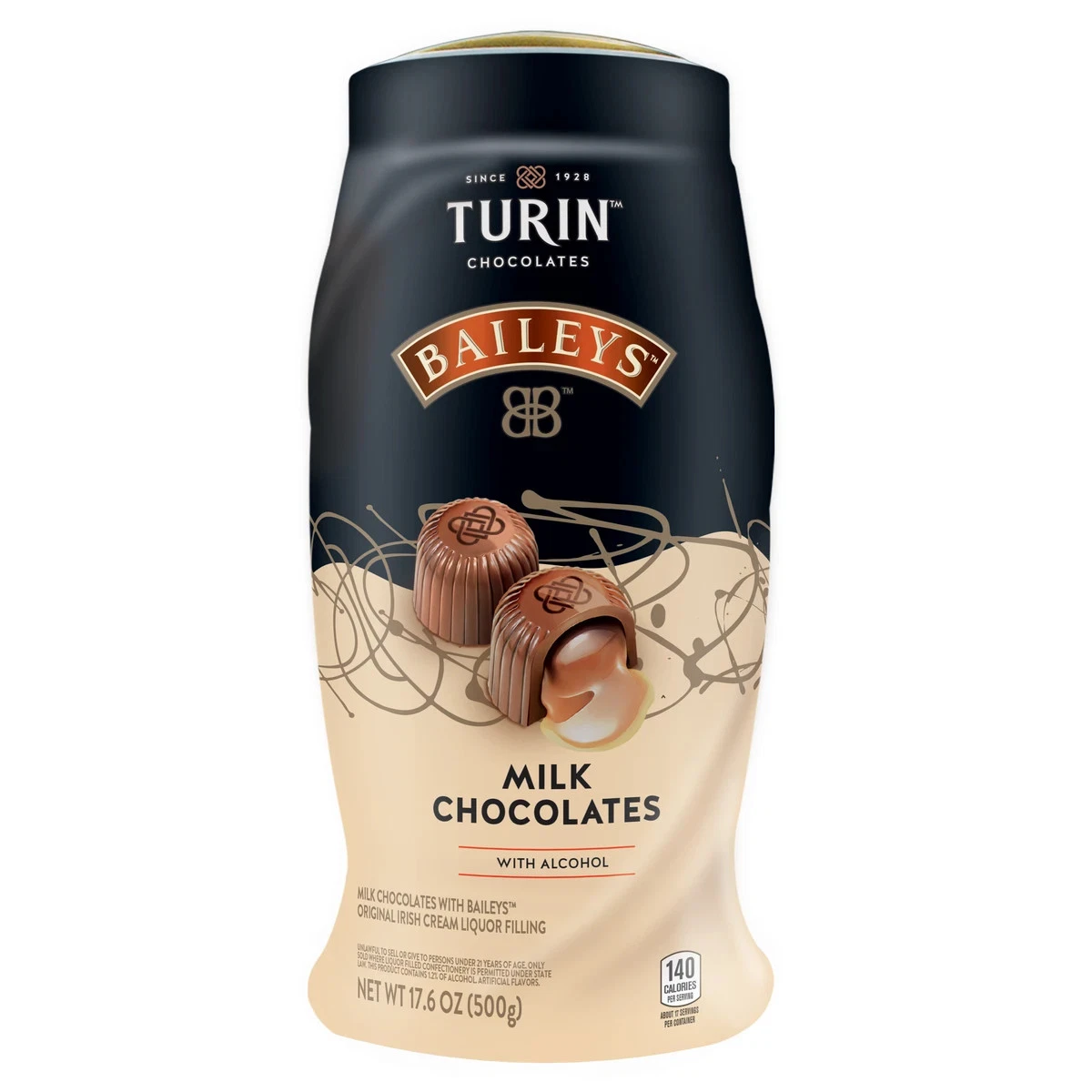 Turin Baileys Original Irish Cream Chocolates Liquor Filling 17.6 oz (500g)