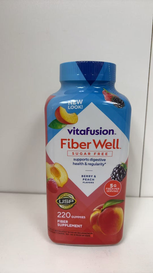 Vitafusion Fiber Well Gummies Suger free (220 ct.)