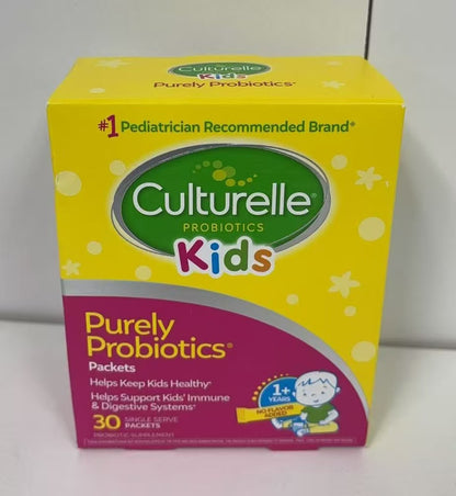 Culturelle Probiotics Kids Purely Probiotics Packets - 30 Counts