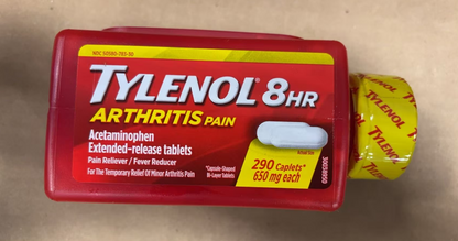 Tylenol Arthritis Pain Relief - 8hr Acetaminophen 650mg 290 Caplets