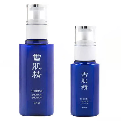 KOSE SEKKISEI Emulsion Moisturizer 2-Pack Set 4.7oz & 2.3oz Made In Japan