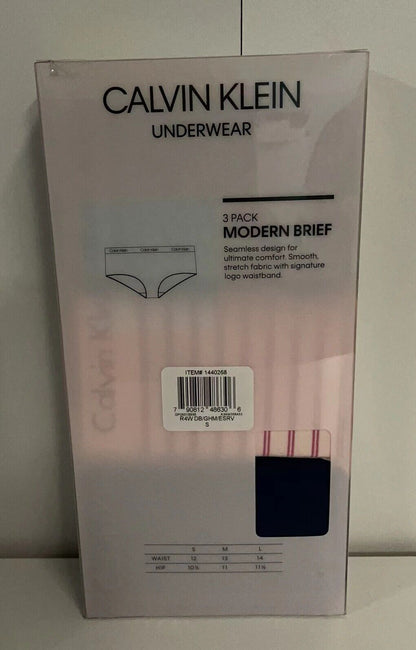 Calvin Klein Women's Modern Brief Underwear Panties-3 Pack