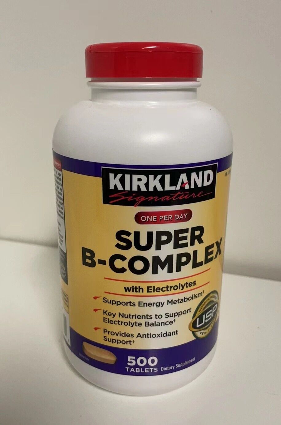 Kirkland Signature Super B-Complex With Electrolytes, 500 Tablets – HomceUS