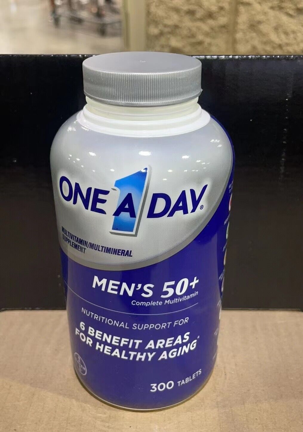 Bayer One A Day Men's 50+ Complete Multivitamin 300 Tablets