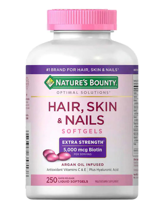 Nature's Bounty Hair, Skin and Nails, 250 Softgels