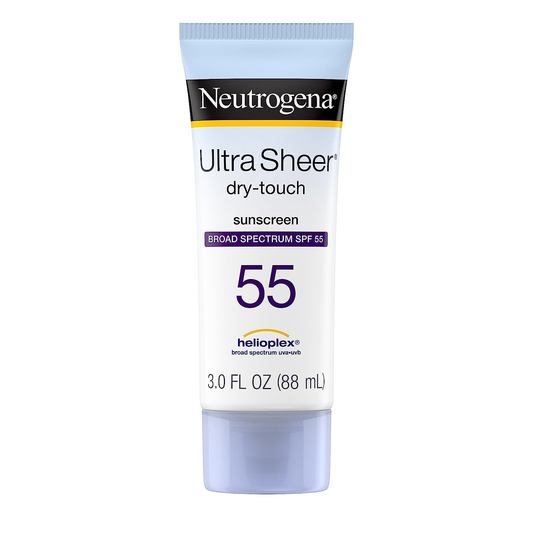 Neutrogena Ultra Sheer Dry-Touch Sunscreen Lotion SPF 55 - Total 8oz
